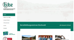 Desktop Screenshot of bbz-hochwald.de